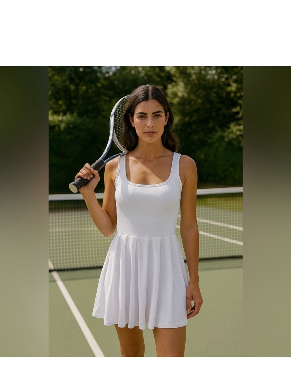 Sage Collective Pro Shop NWT white activewear dress | golf | tennis | pickleball
